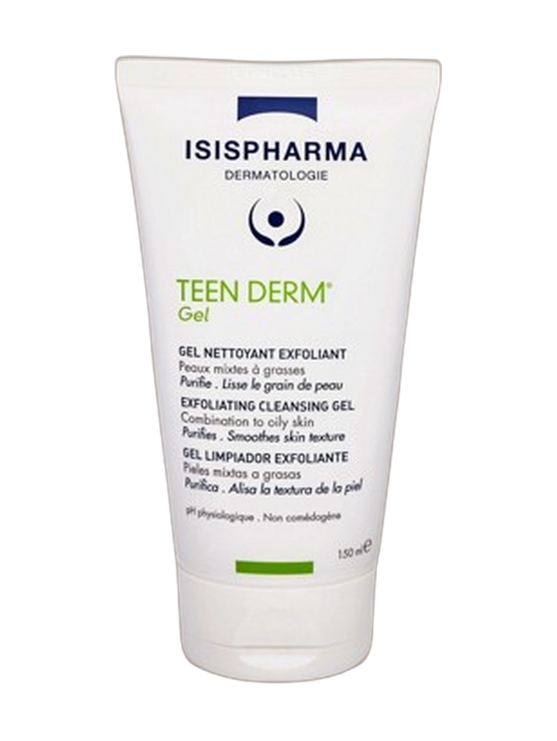 IsisPharma Teen Derm Exfoliating Cleansing Gel 150Ml