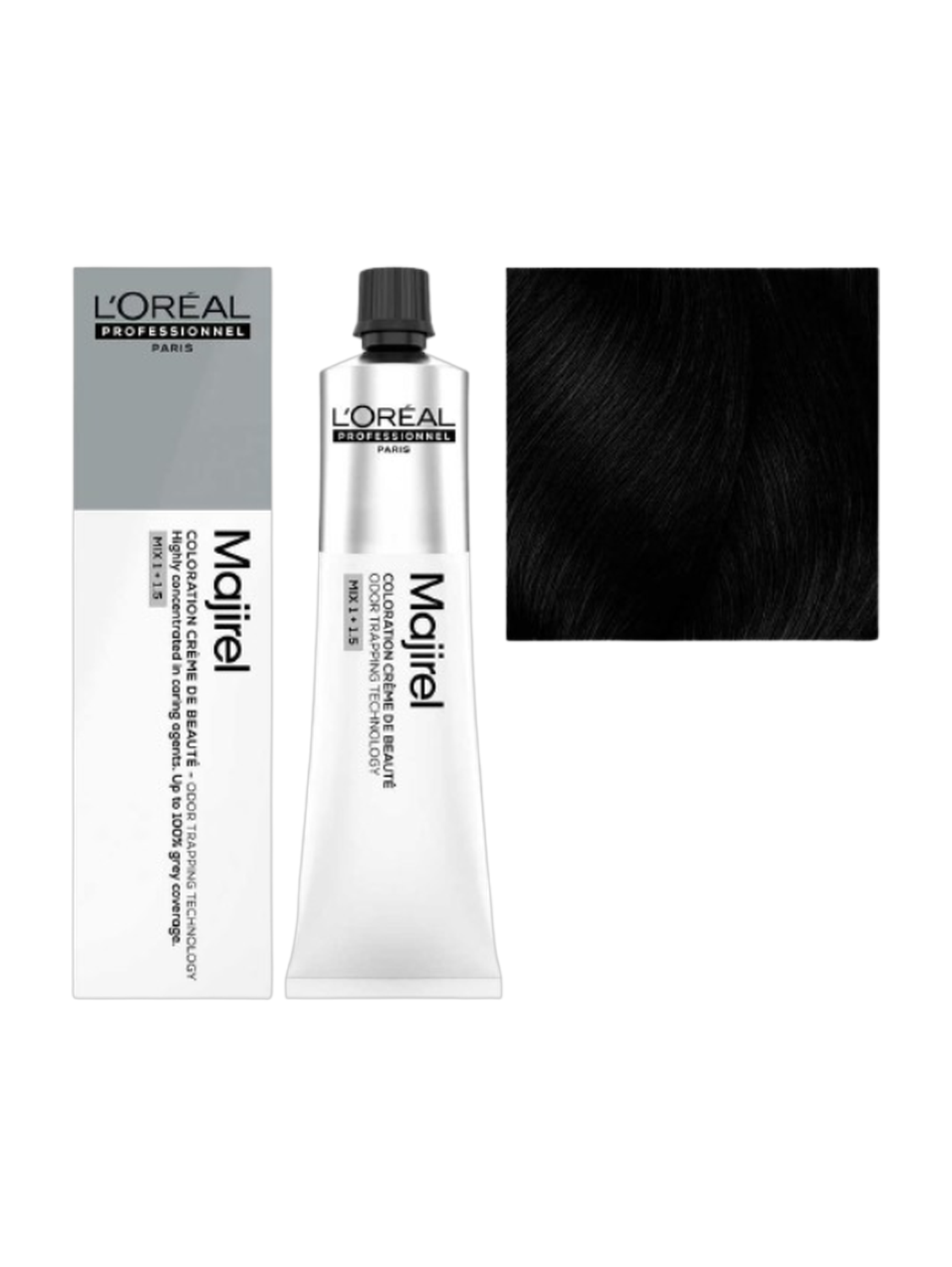 L'Oreal Professionnel Majirel 1 Black 60Ml