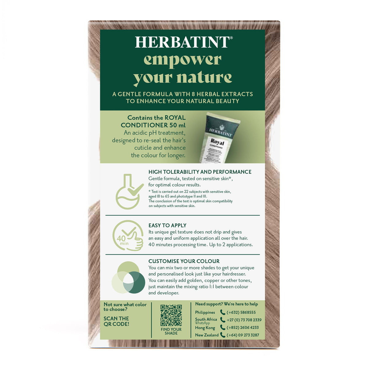 Herbatint Permanent Haircolour Gel 8C Light Ash Blonde 170Ml
