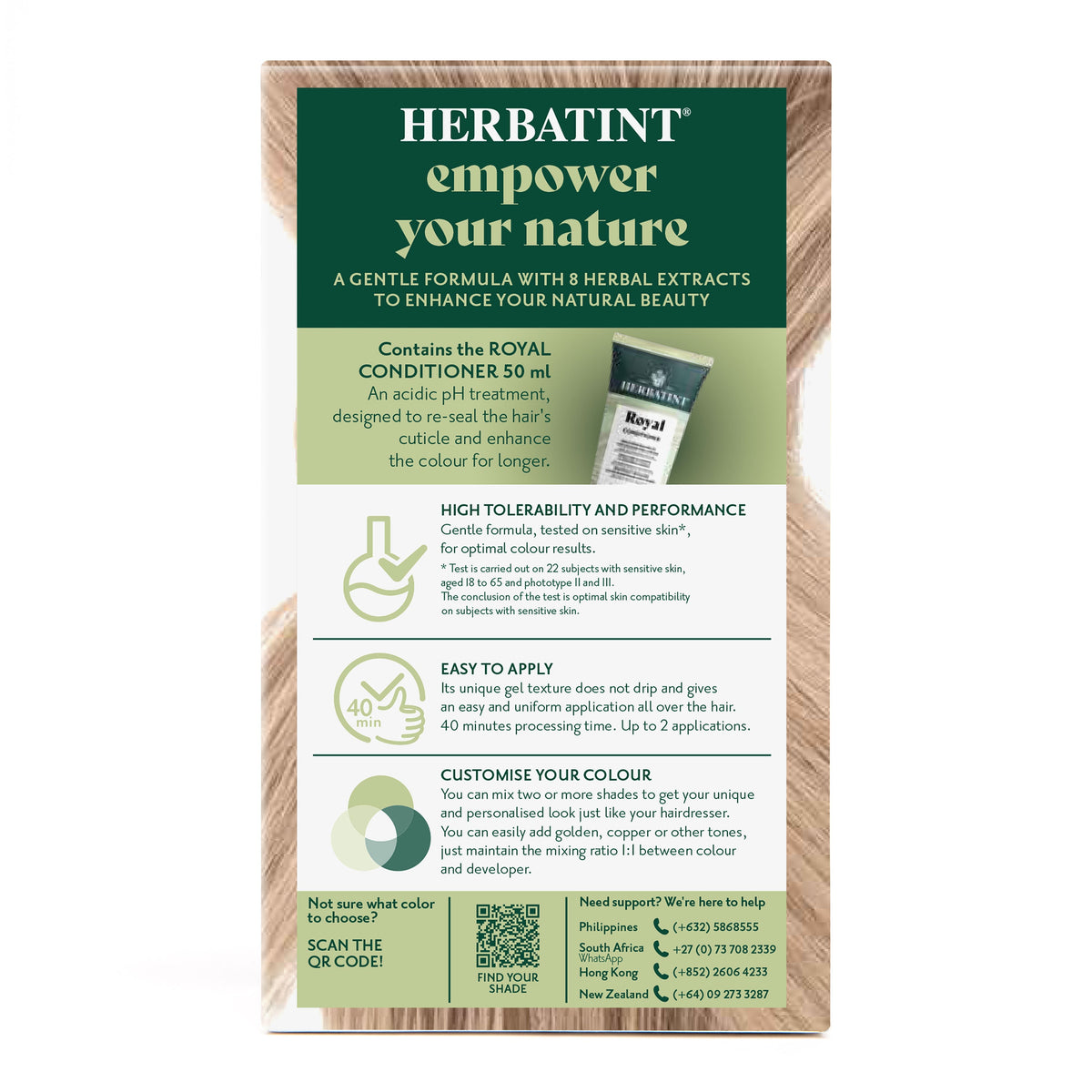 Herbatint Permanent Haircolour Gel 8N Light Blonde 170Ml
