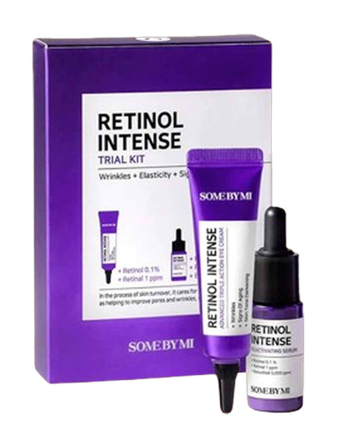 Some By Mi Retinol Intense Trial Kit (Eye Cream, Serum) 2 x 10Ml