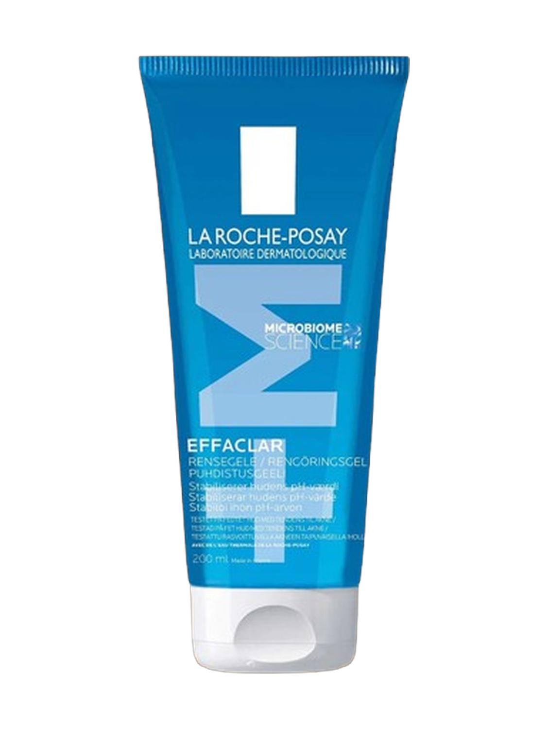 La Roche-Posay Effaclar Gel +M Purifing Foaming Gel Balances Skin PH 200Ml