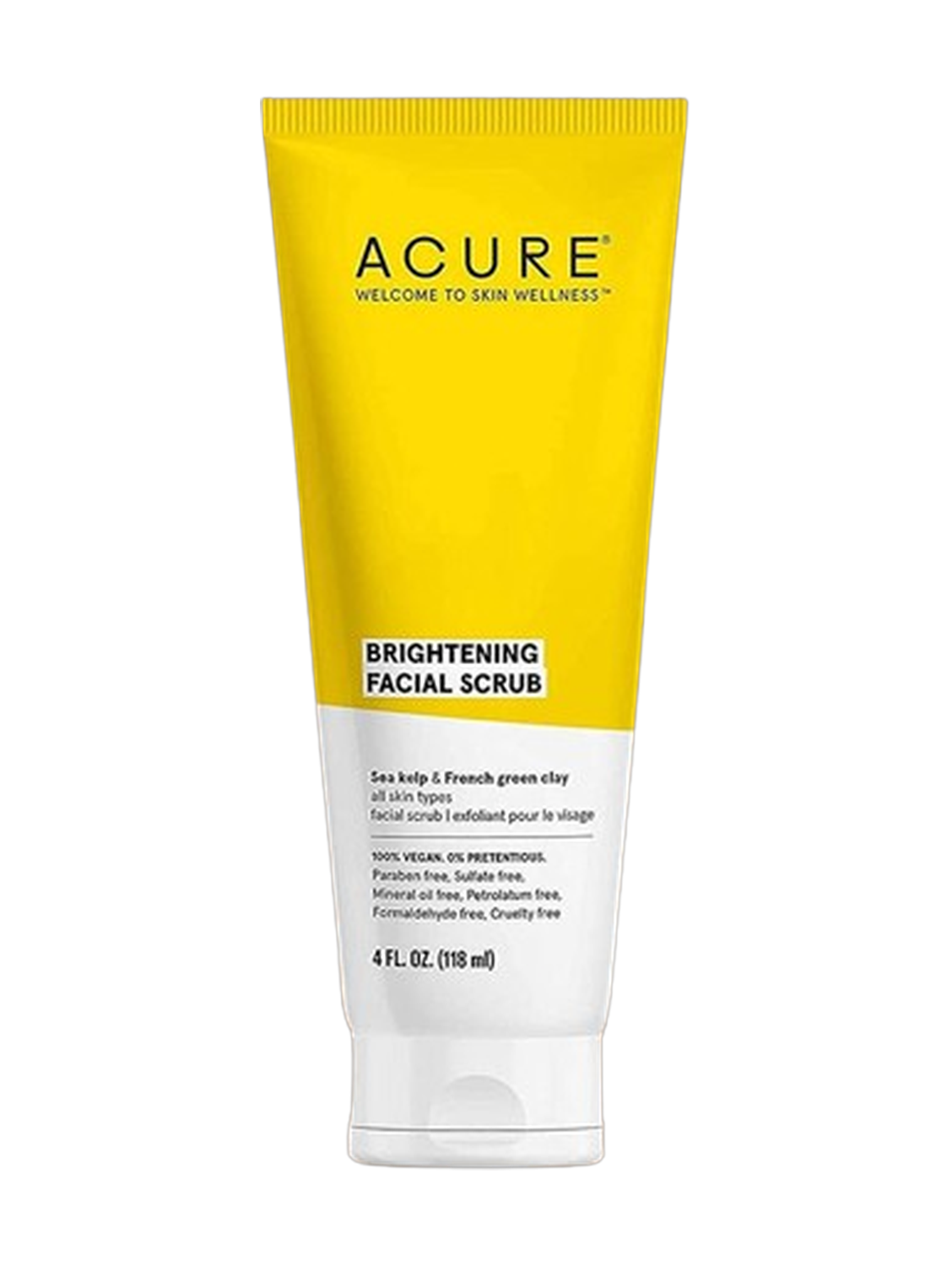 Acure Brightening Facial Scrub 118Ml