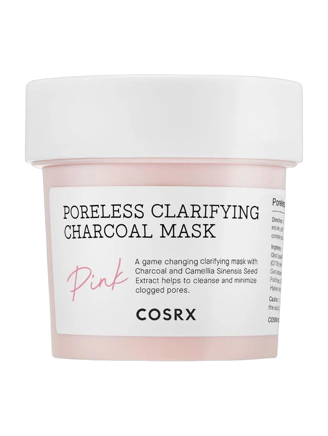 Cosrx Poreless Clarifying Charocal Mask Pink 110g