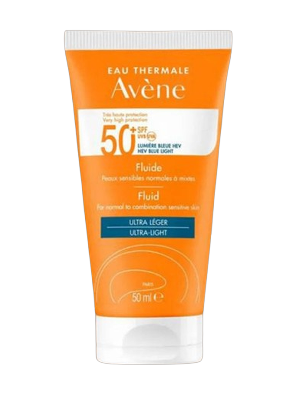 Avene Fluid Sun Screen SPF50+ 50Ml