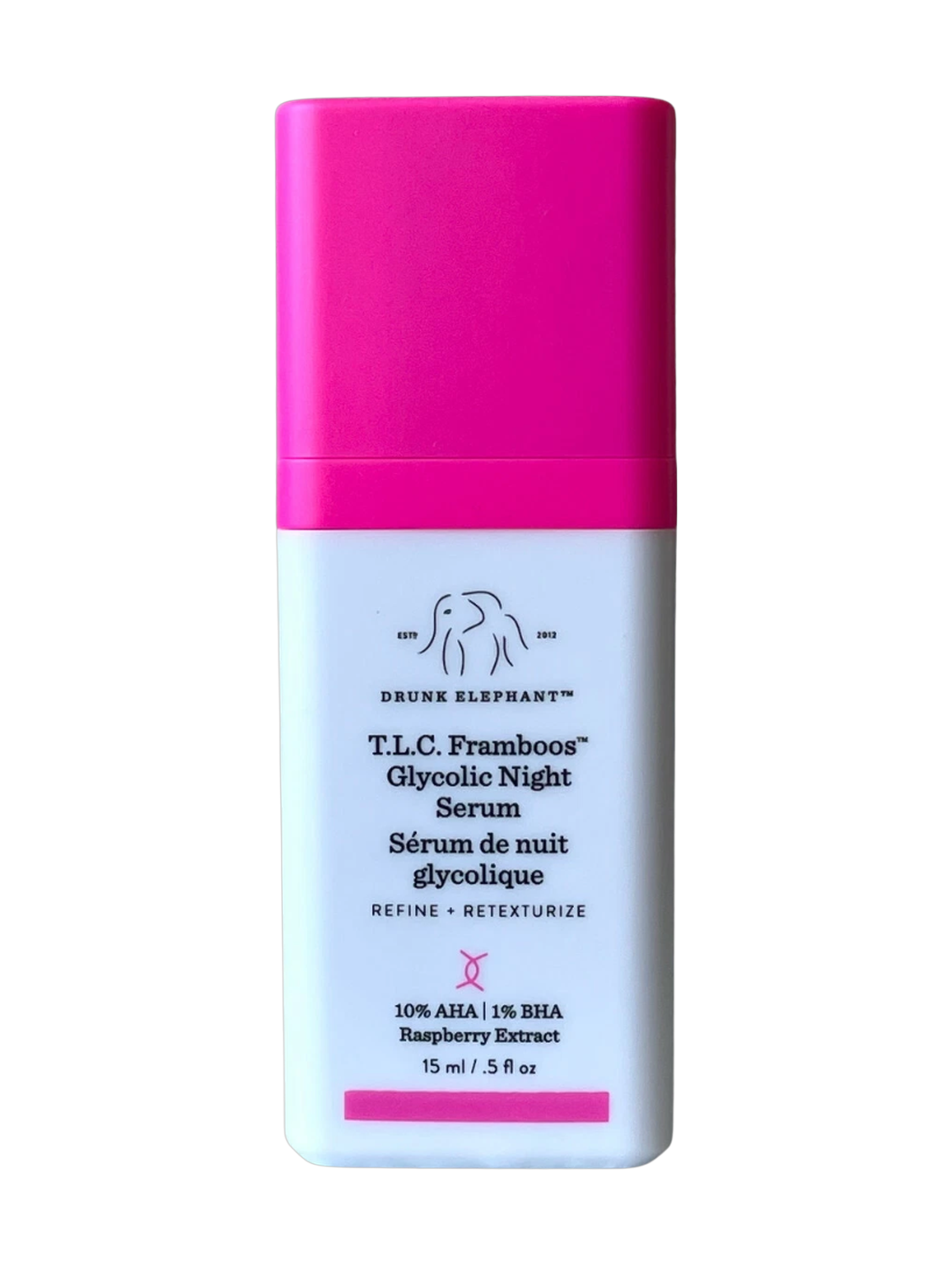Drunk Elephant T.L.C Framboos Glycolic Night Serum 15Ml