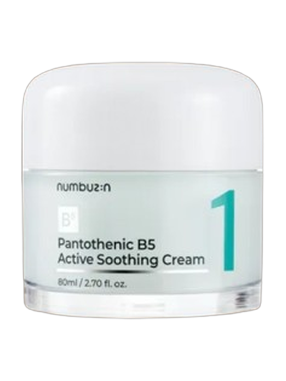 Numbuzin No.1 Pantothenic B5 Active Soothing Cream 80Ml