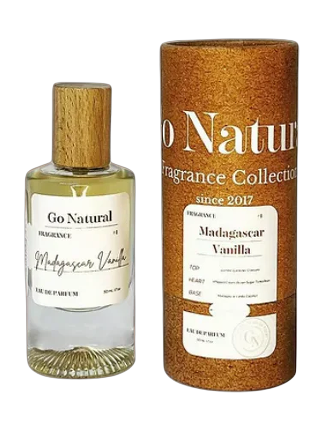 Go Natural Fragrance Collection Madagascar Vanilla Eau De Parfum 50Ml