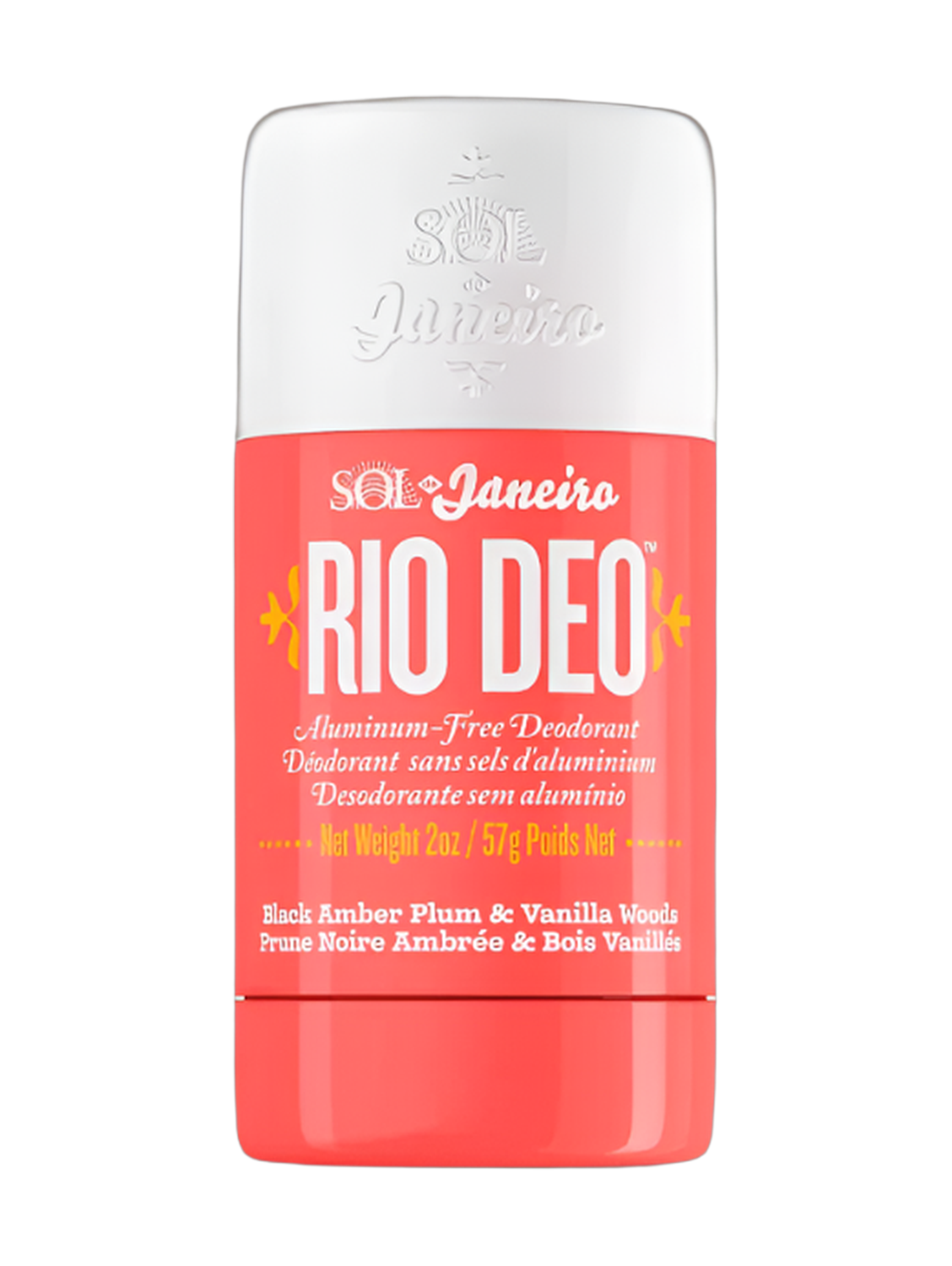 Sol De Janeiro Rio Deo Aluminum-Free Deodorant Black Amber Plum & Vanilla Woods 75Ml