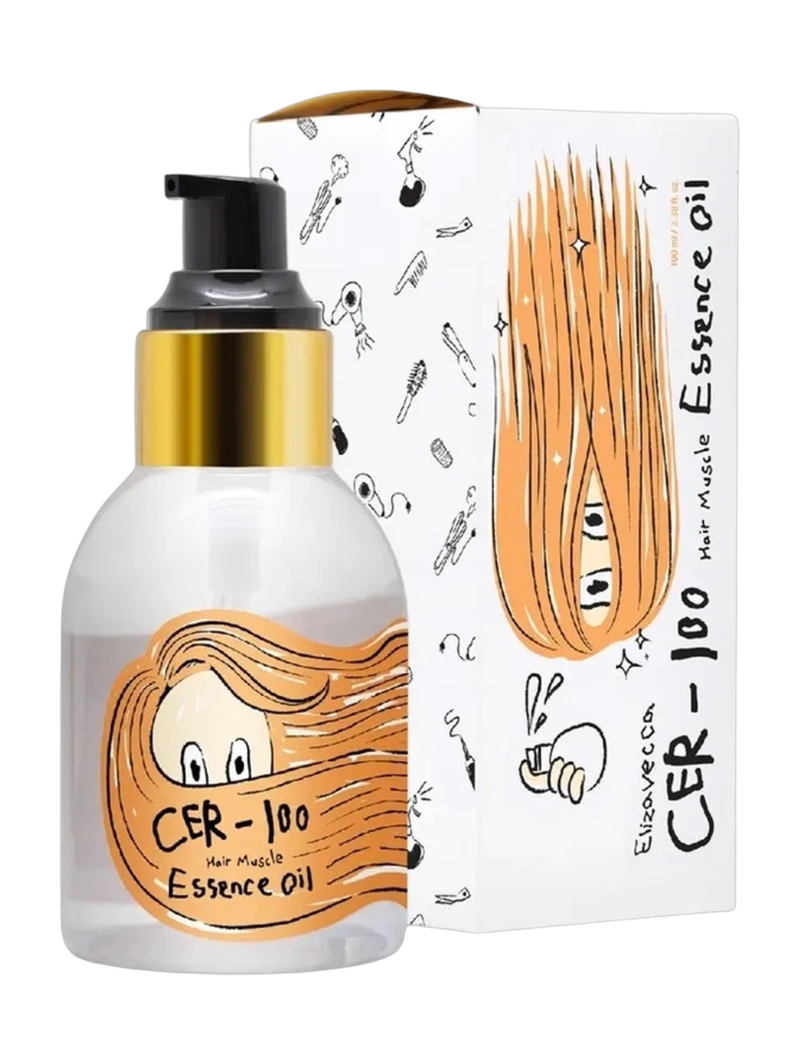 Elizavecca Cer-100 Hair Muscle Essence Oil 100Ml