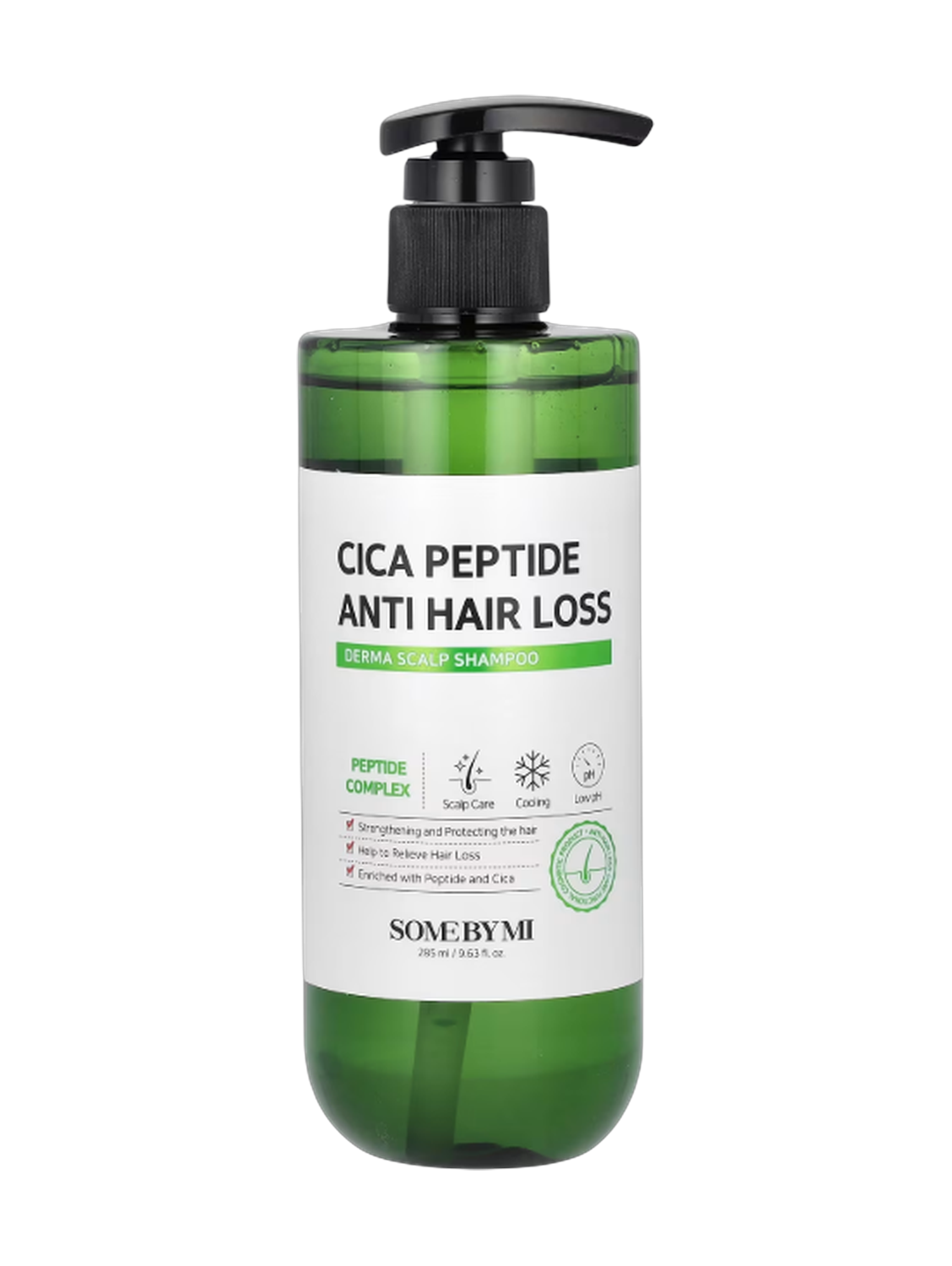 Some By Mi Cica Peptide Anti Hair Loss Derma Scalp Shampoo 285Ml