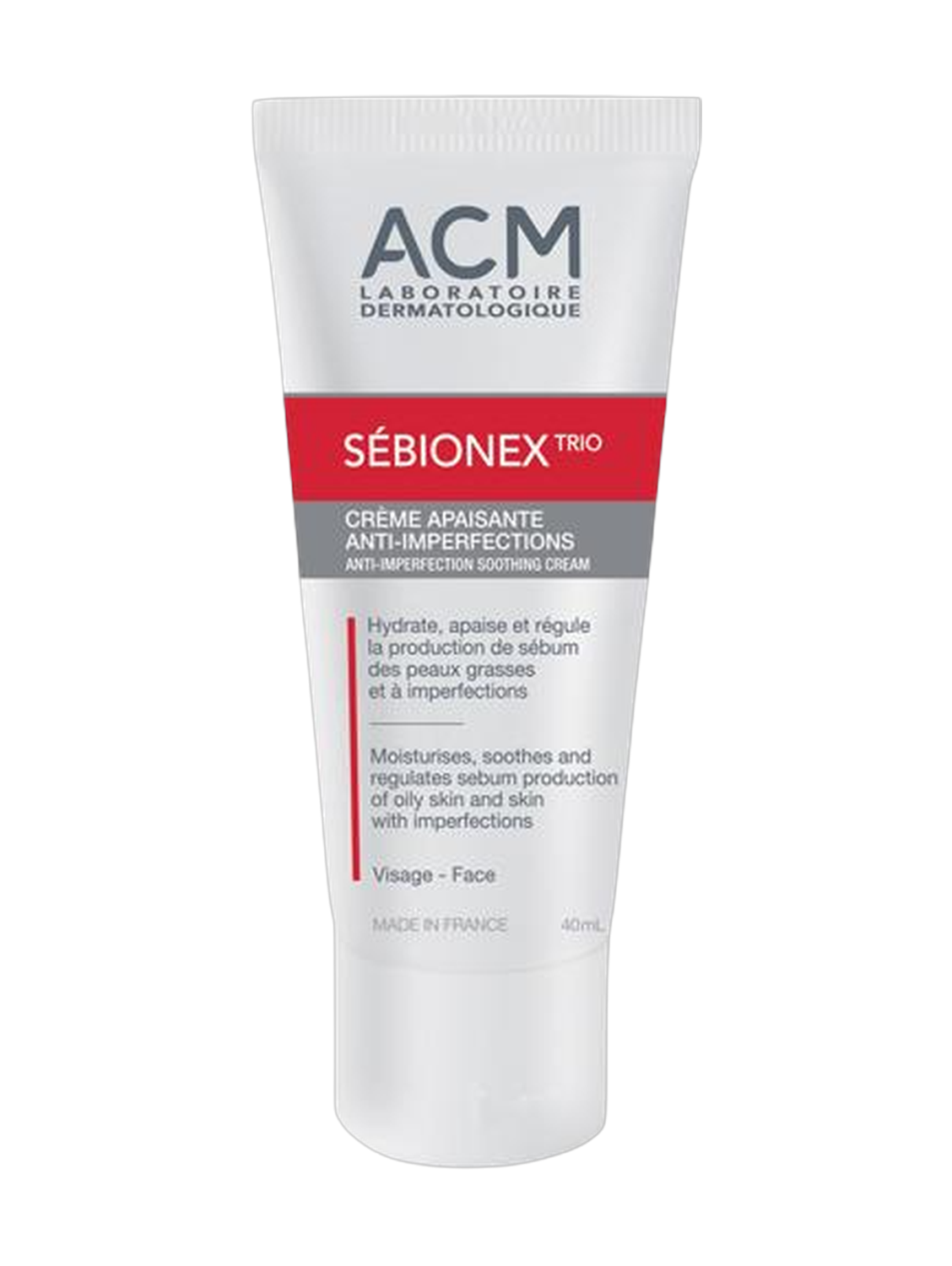 Acm Sebionex Trio Anti-Imperfection Soothing Cream 40Ml