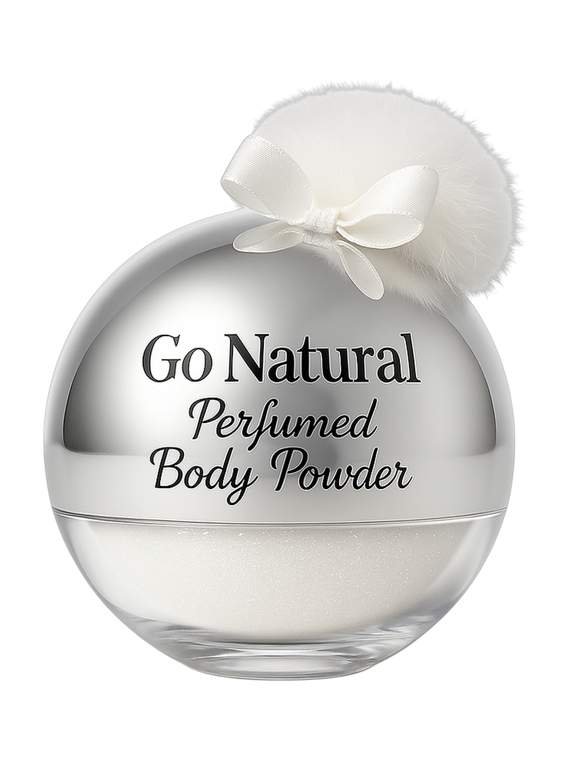Go Natural Perfumed Body Powder Puff