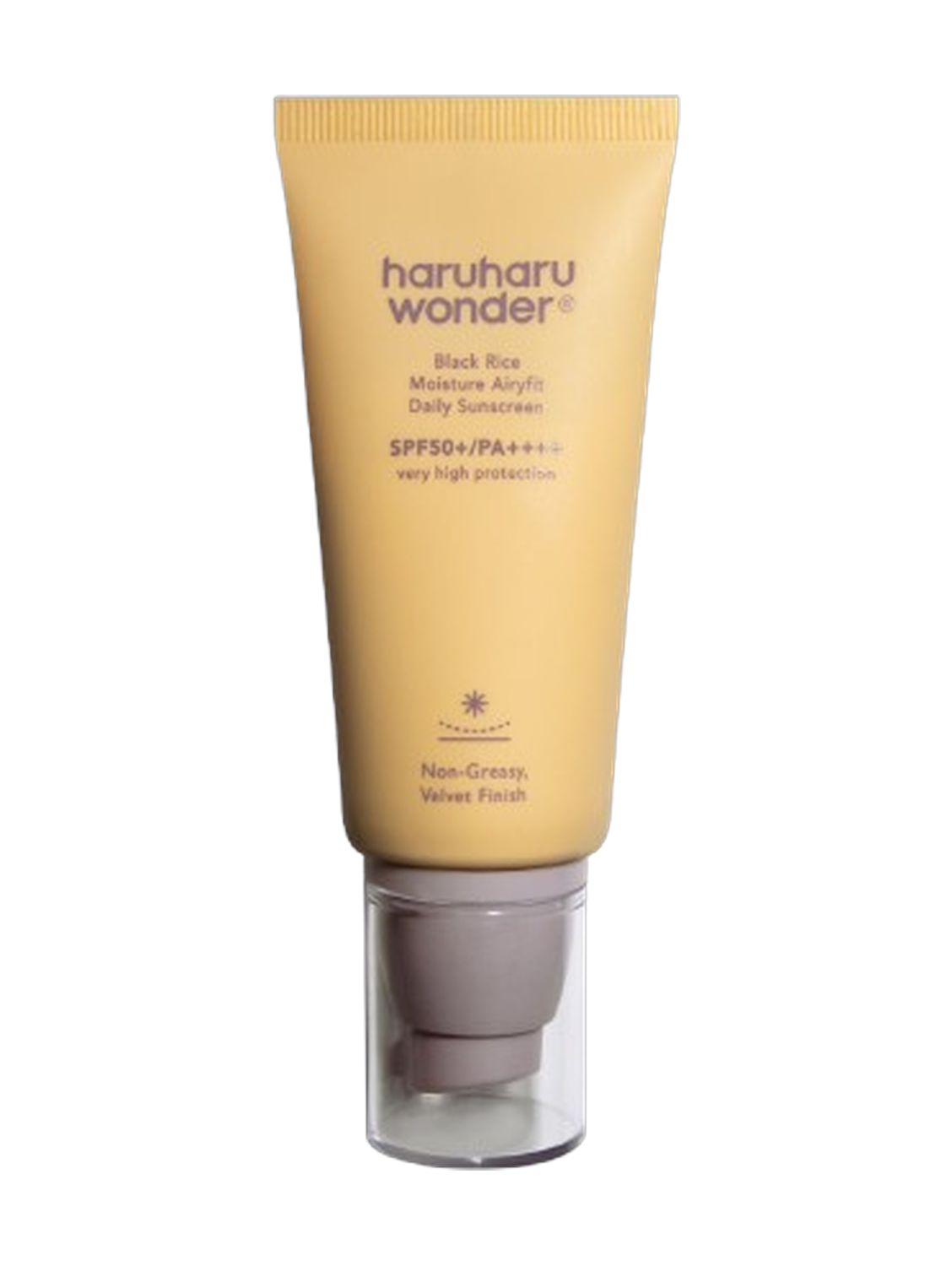 Haruharu Wonder Black Rice Moisture Airyfit Daily Sunscreen SPF50+/PA++++ 50Ml