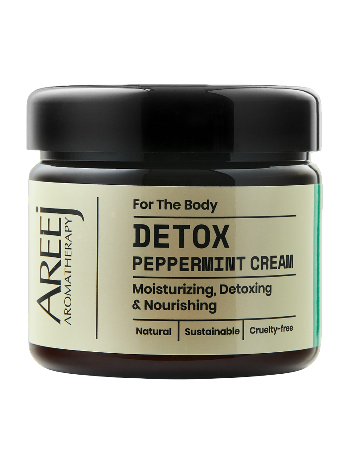 Areej Aromatherapy Detox Peppermint Moisturizing Body Cream 200g