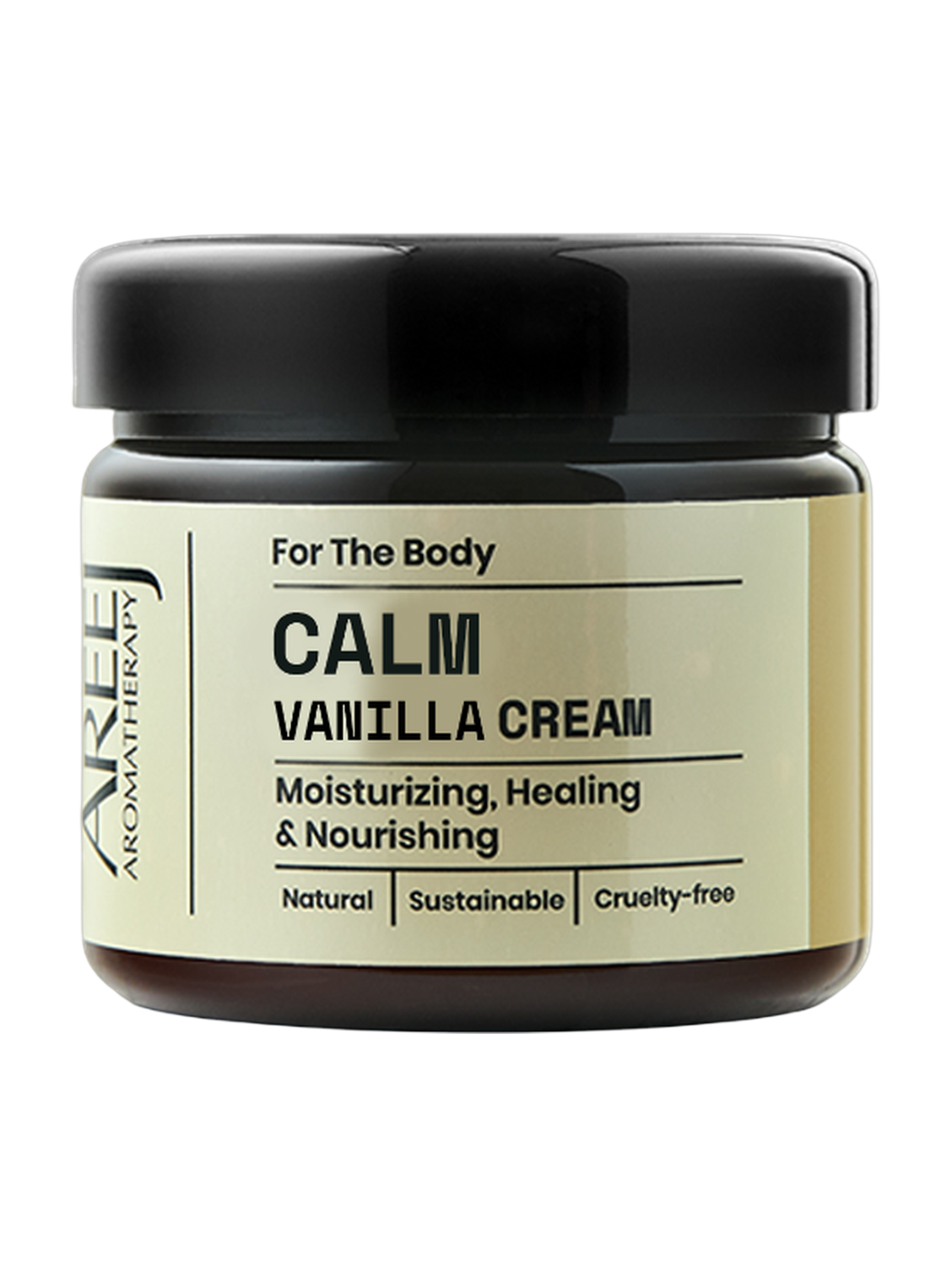 Areej Aromatherapy Calm Vanilla Moisturizing Body Cream 200g