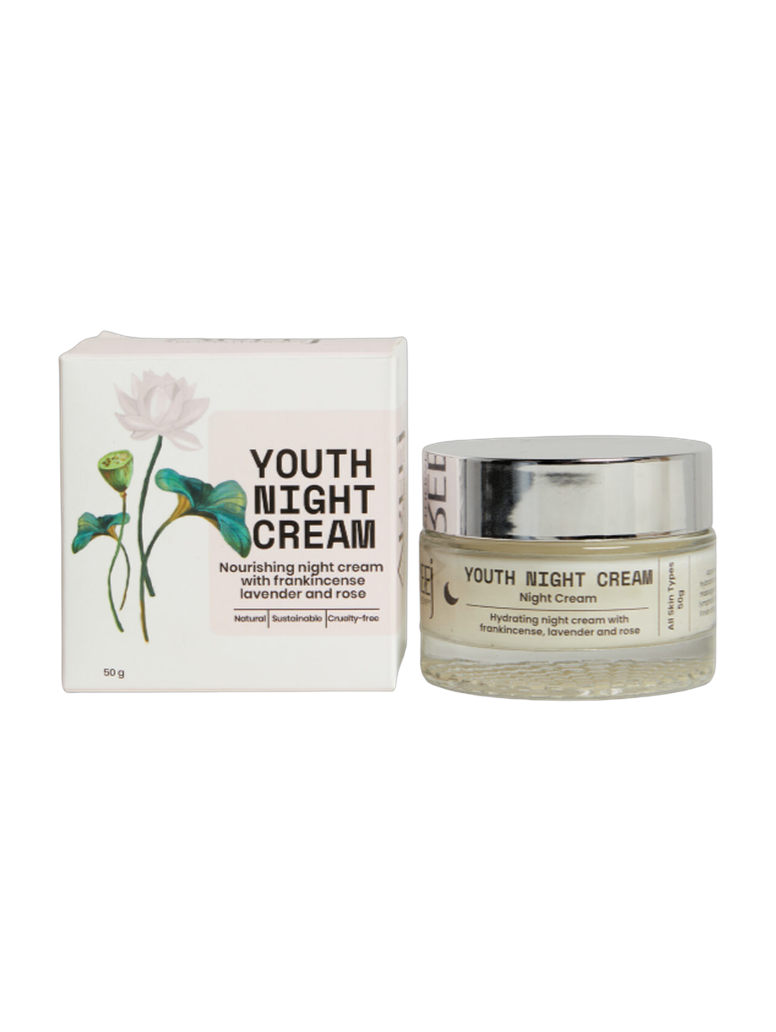 Areej Aromatherapy Youth Night Nourishing Cream 50g