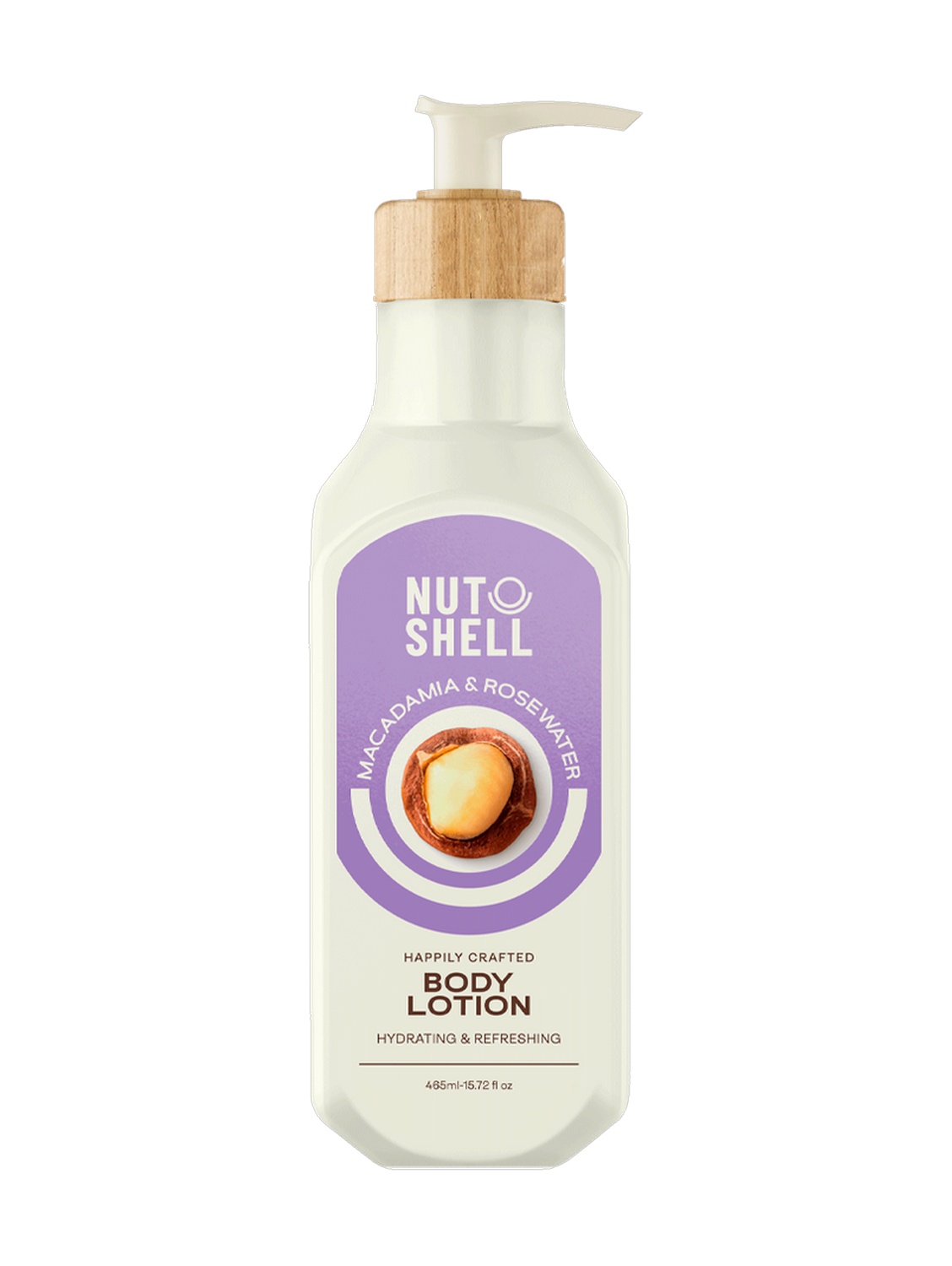 NutShell Macadamia & Rose Water Body Lotion 465Ml