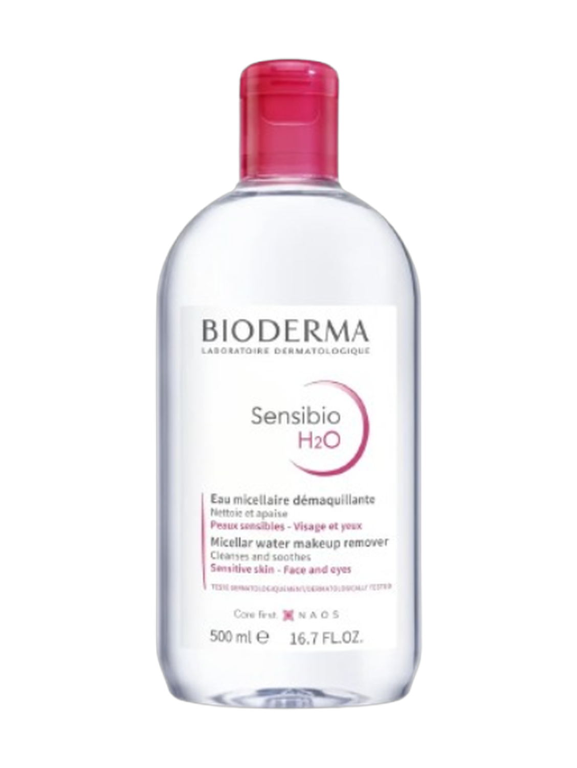 Bioderma Sensibio H2O Micellar Water Makeup Remover 500Ml