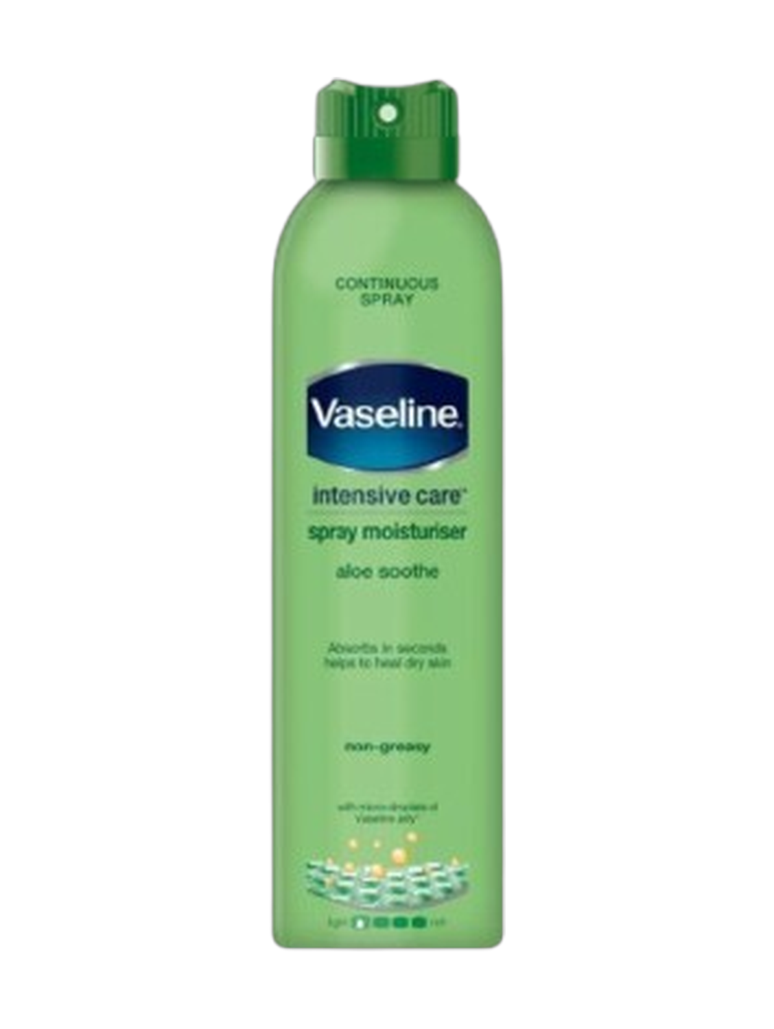 Vaseline Intensive Care Moisturizer Aloe Soothe Spary 190Ml