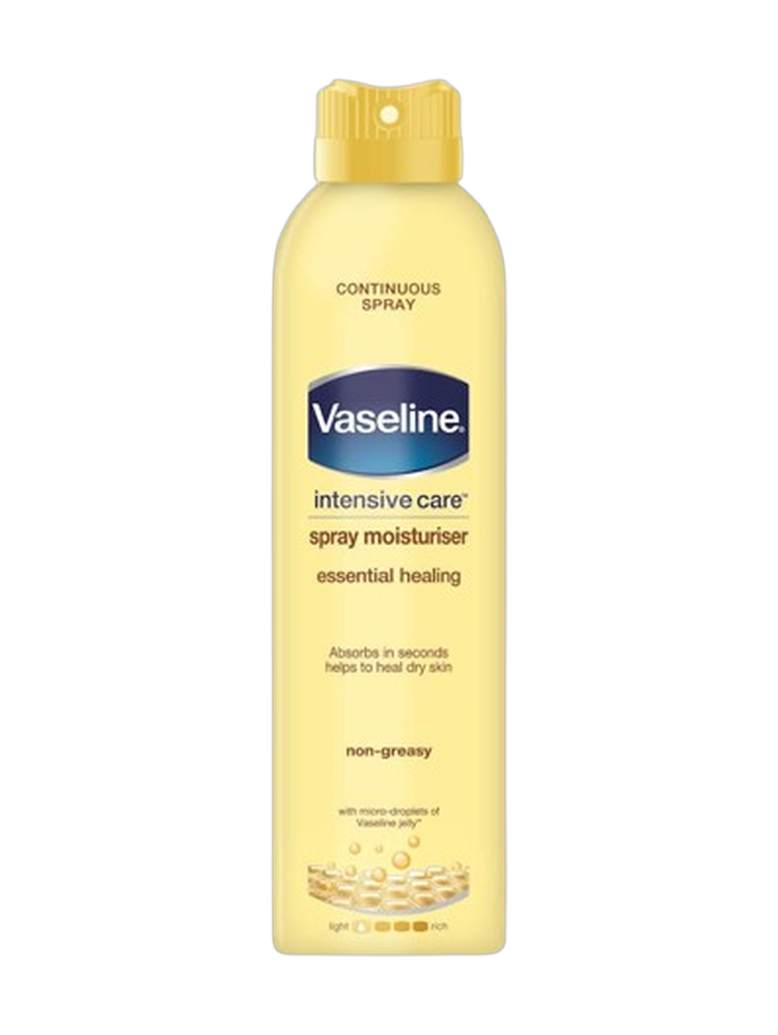 Vaseline Intensive Care Moisturizer Essential Healing Spary 190Ml