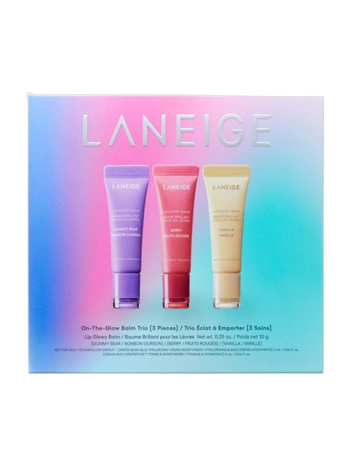 Laneige On The Glow Balm Trio 3 Pieces