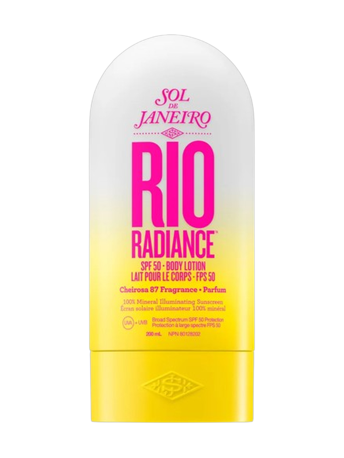 Sol De Janeiro Rio Radiance SPF50- Body Lotion Cheirosa 87 Fragrance 200Ml