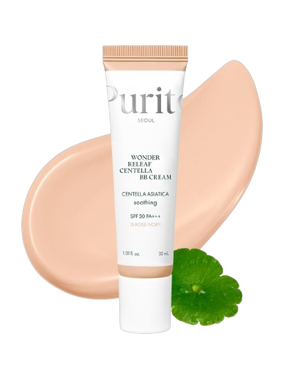 Purito Seoul Wonder Releaf Centella BB Cream 15 Rose Ivory 30Ml