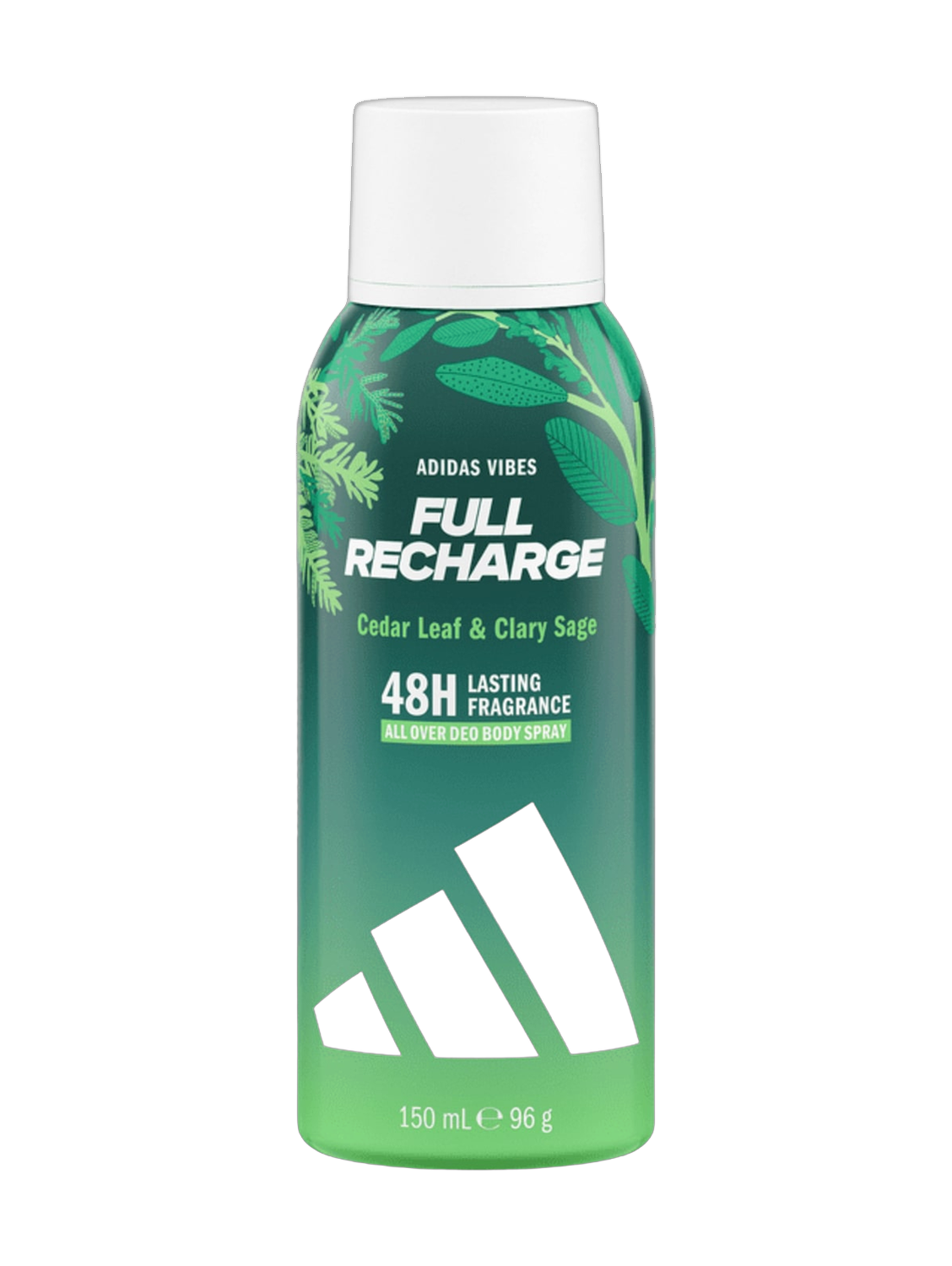 Adidas Vibes Full Recharge 48H Deodorant Spray 150Ml