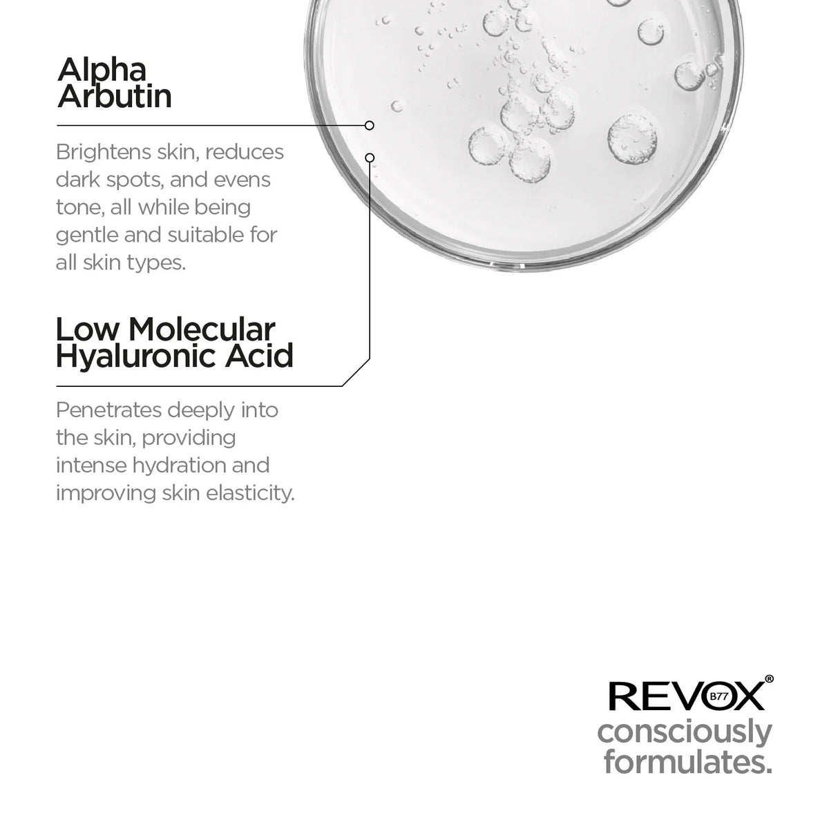 Revox B77 Just Alpha Arbutin 2% + HA Brightening Serum 30Ml