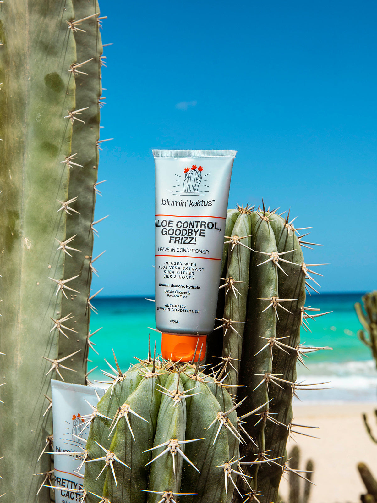 Blumin Kaktus Aloe Control Goodbye Frizz Leave In Conditioner 200Ml