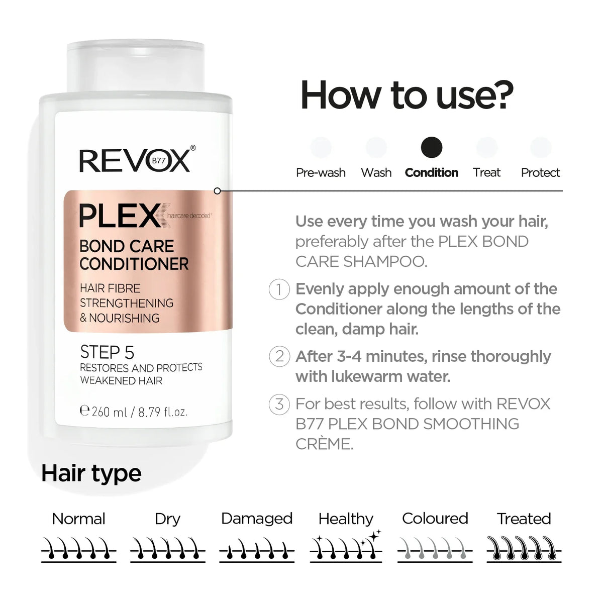 Revox B77 Plex Bond Care Conditioner Step 5 260Ml