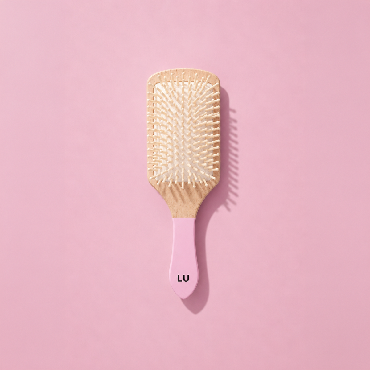 LU Light Wood Hair Brush