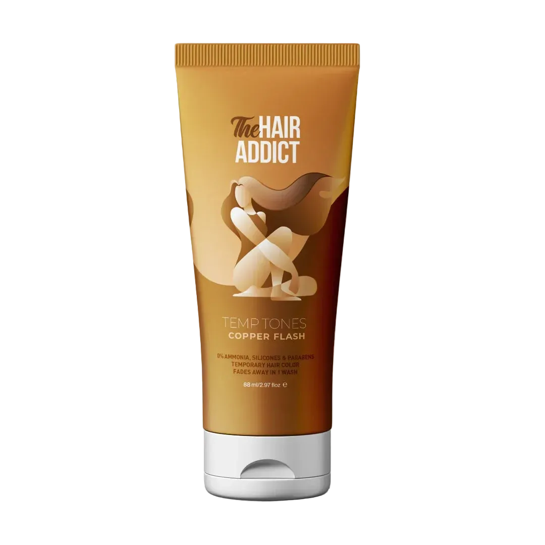 The Hair Addict Temp Tones Copper Flash