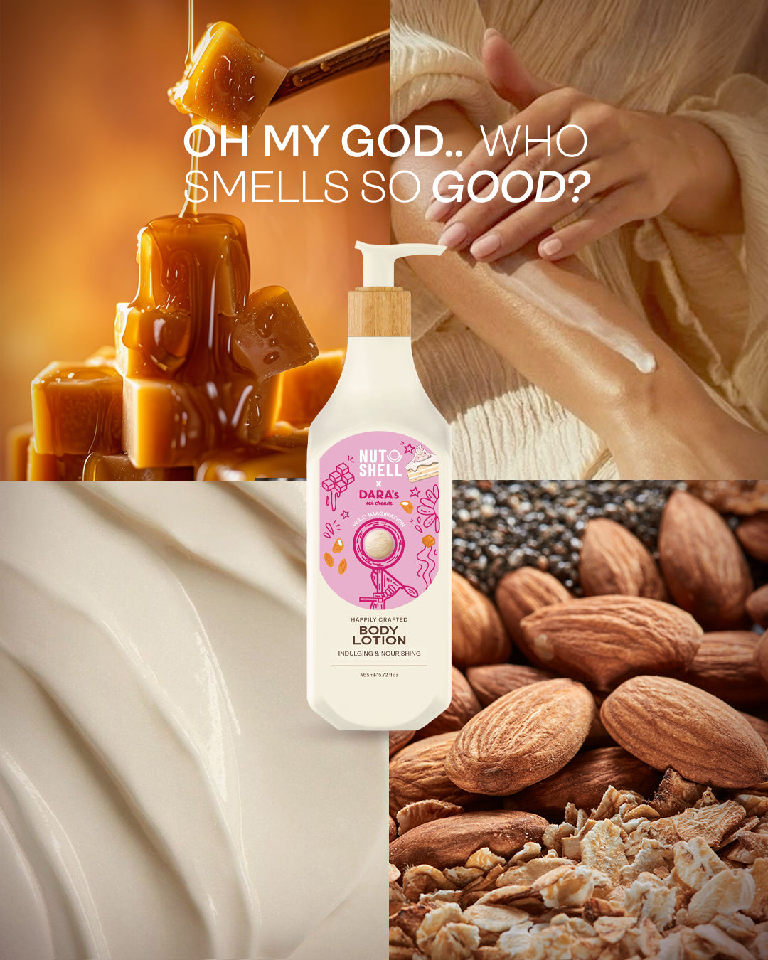 Nutshell x Dara's Body Lotion 465Ml