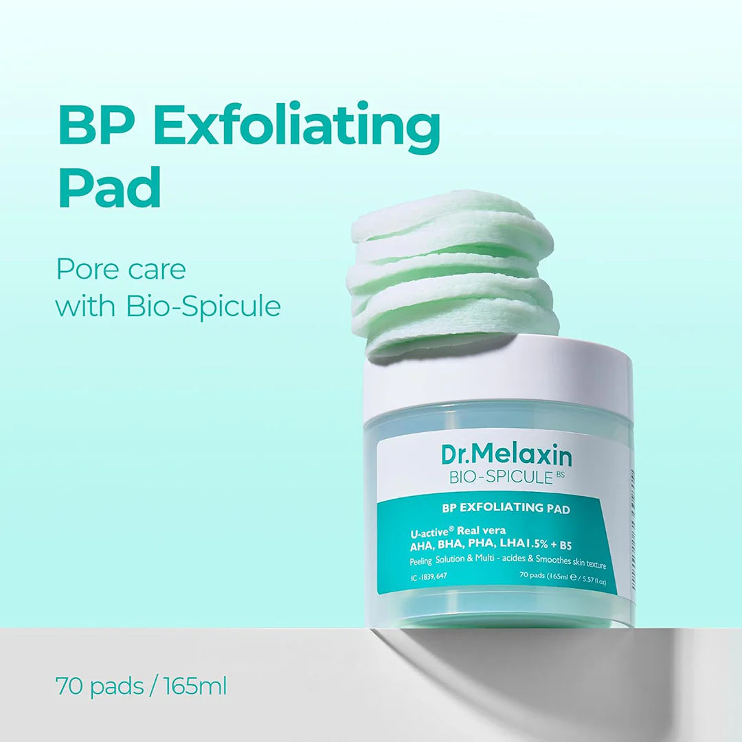 Dr. Melaxin Bio-Spicule BP Exfoliating Pad 70pcs