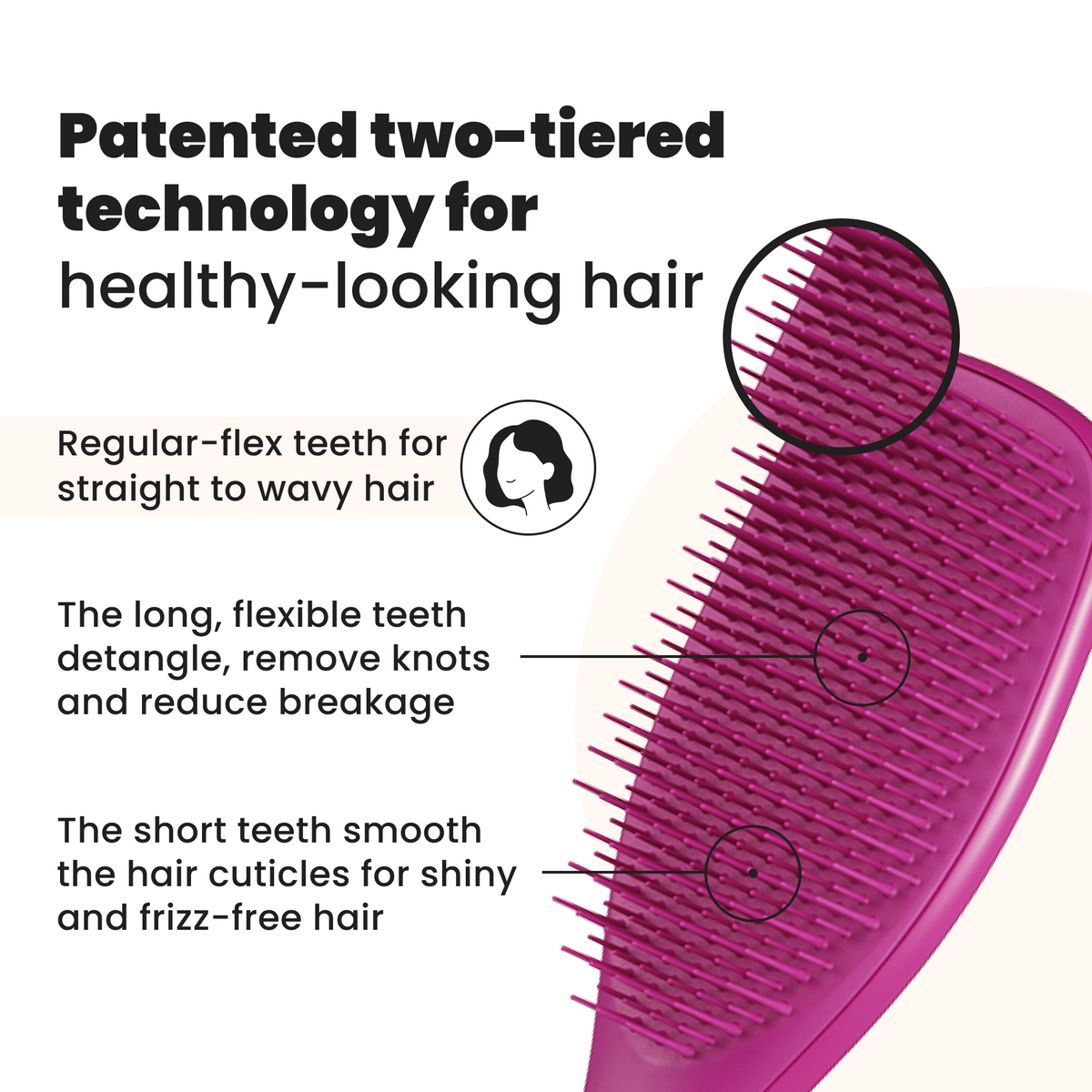 Tangle Teezer The Ultimate Detangler - Electric Raspberry