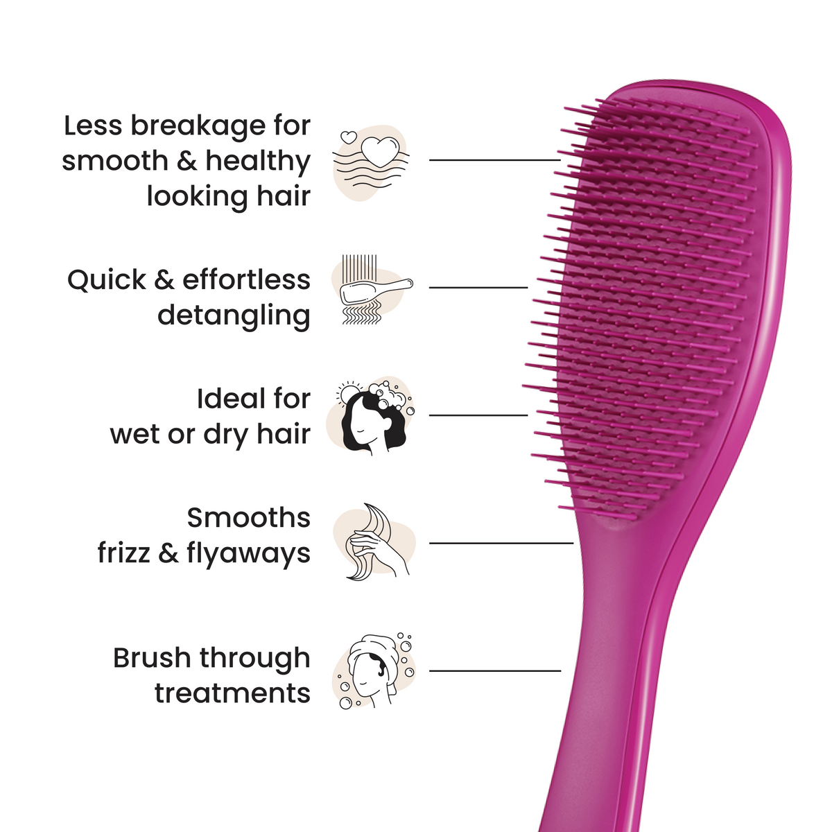 Tangle Teezer The Ultimate Detangler - Electric Raspberry