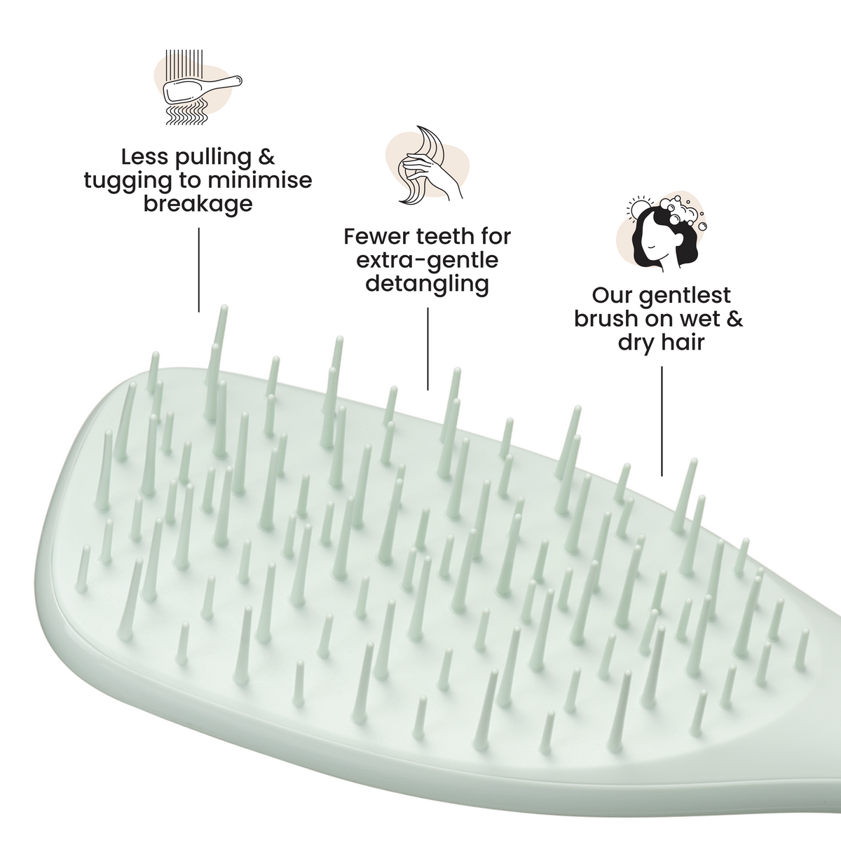 Tangle Teezer The Ultimate Detangler Extra Gentle - Eucalyptus