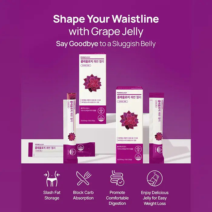 Foodology Coleology Bowel Movement Jelly (10 Sticks)
