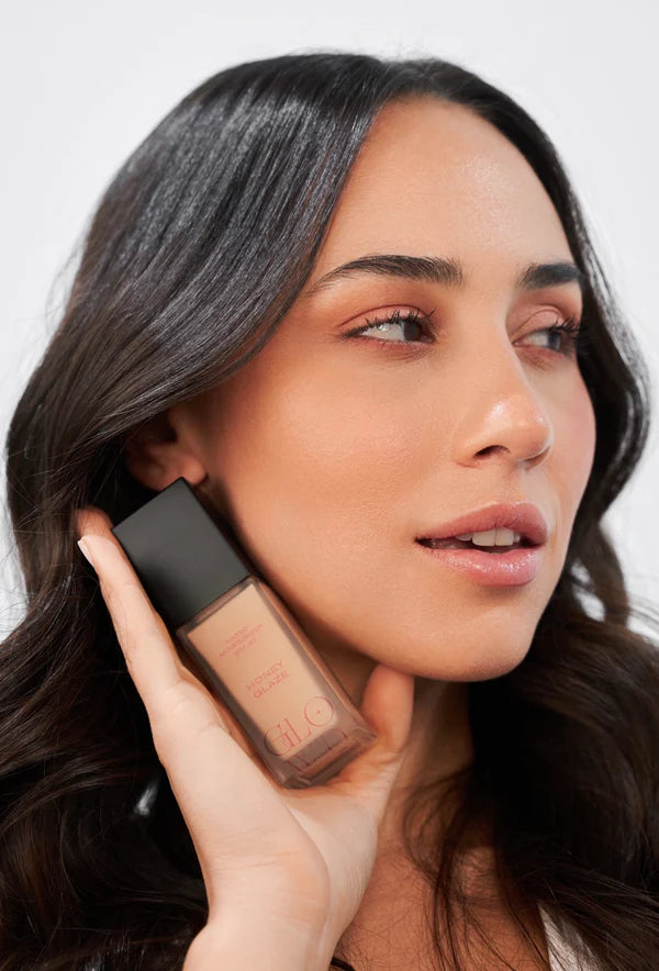 Glow’d كريم ترطيب ملون بمعامل حماية SPF30 - عسل لامع (متوسط) 30 مل