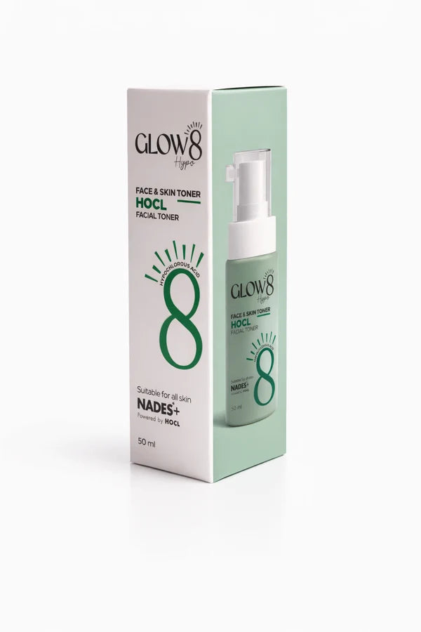 Glow8 Face & Skin HOCL Facial Toner 50Ml