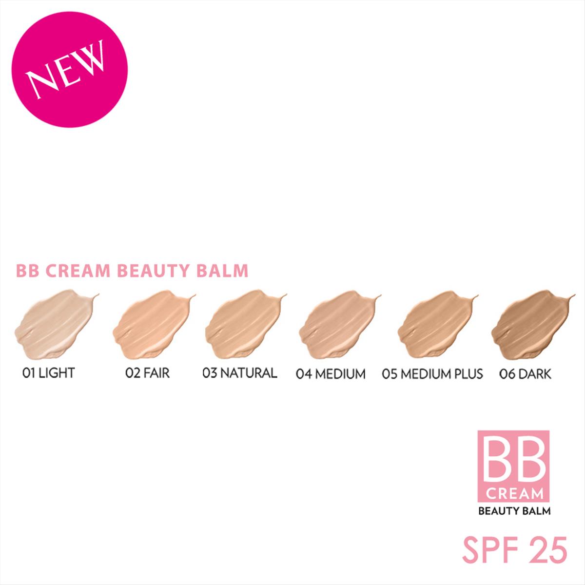Golden Rose BB Cream Beauty Balm 02 Fair 30Ml