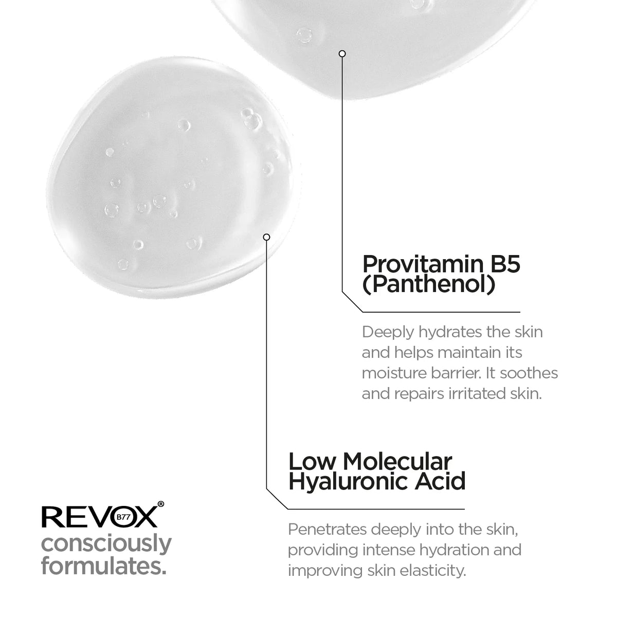 Revox B77 Just Hyaluronic Acid 5% Hydrating Fluid 30Ml