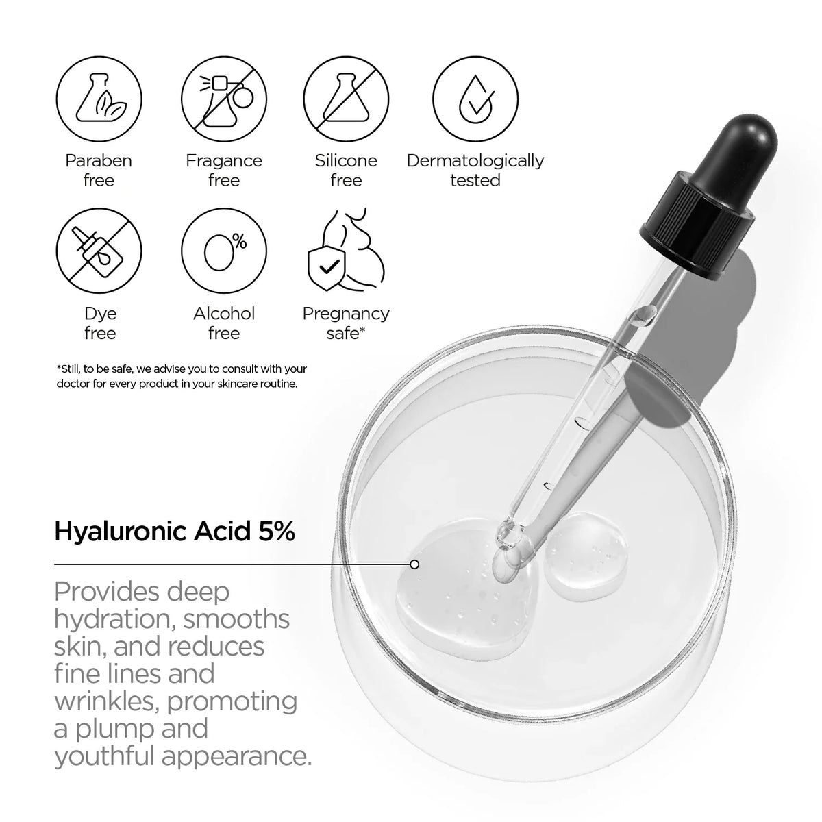 Revox B77 Just Hyaluronic Acid 5% Hydrating Fluid 30Ml