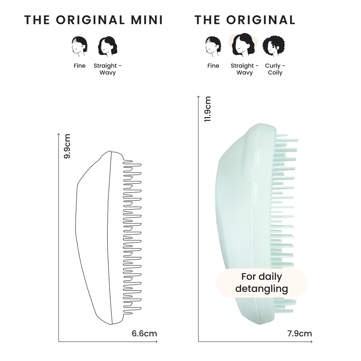 Tangle Teezer The Original - Ice Blue