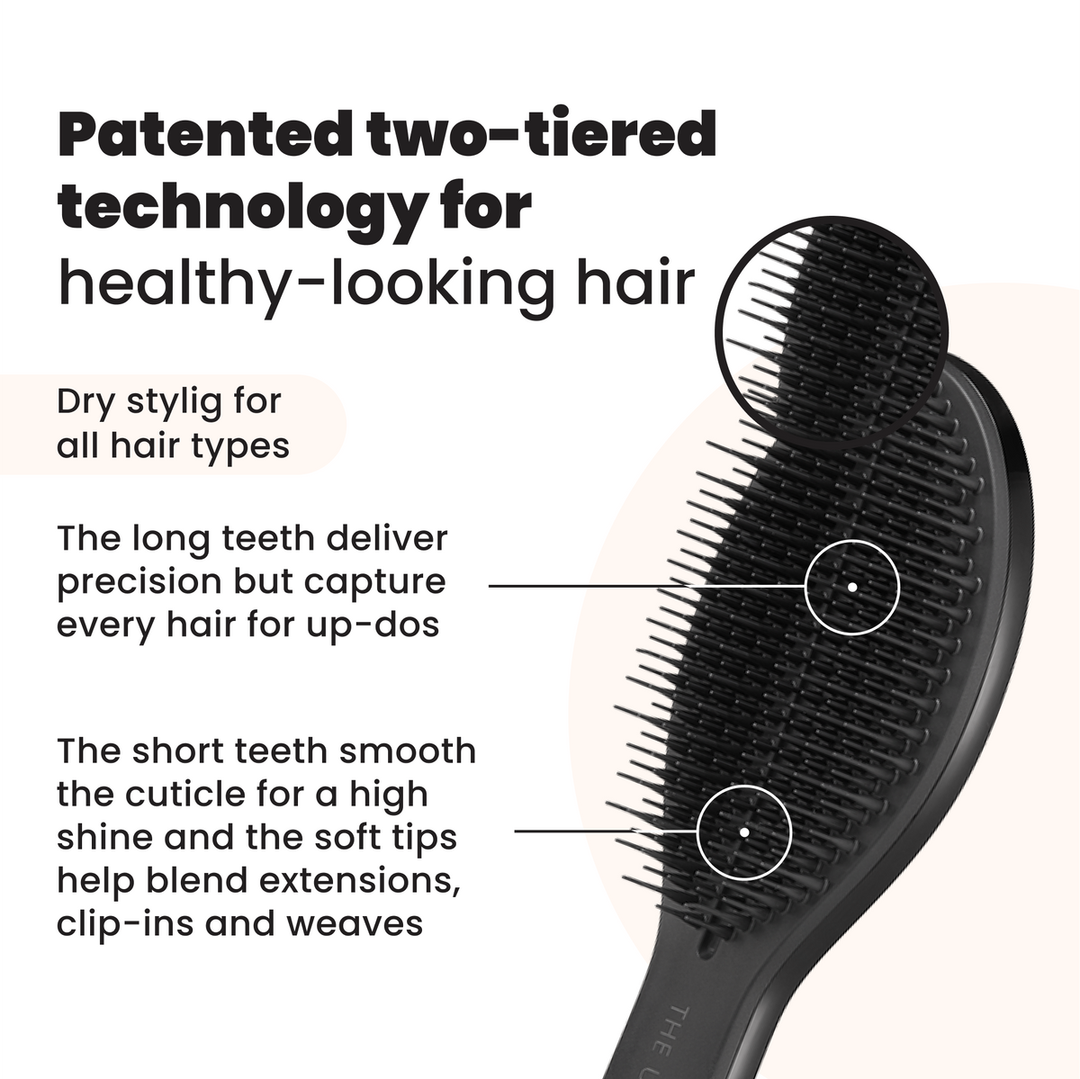 Tangle Teezer The Ultimate Styler - Jet Black