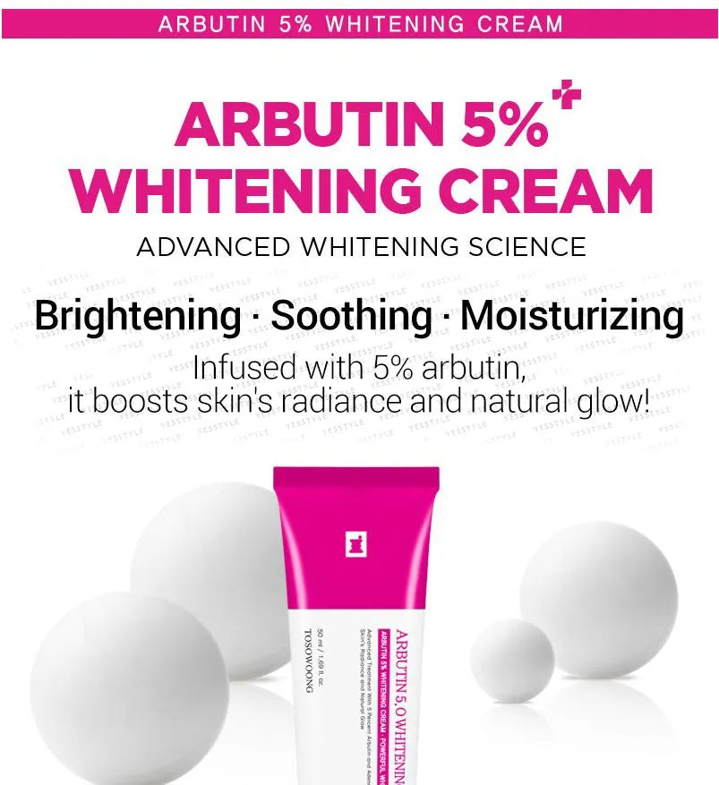 Tosowoong Arbutin 5.0 Whitening Cream 50g