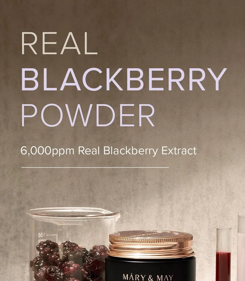 Mary & May Vegan Blackberry Complex Glow Wash Off Pack 125g