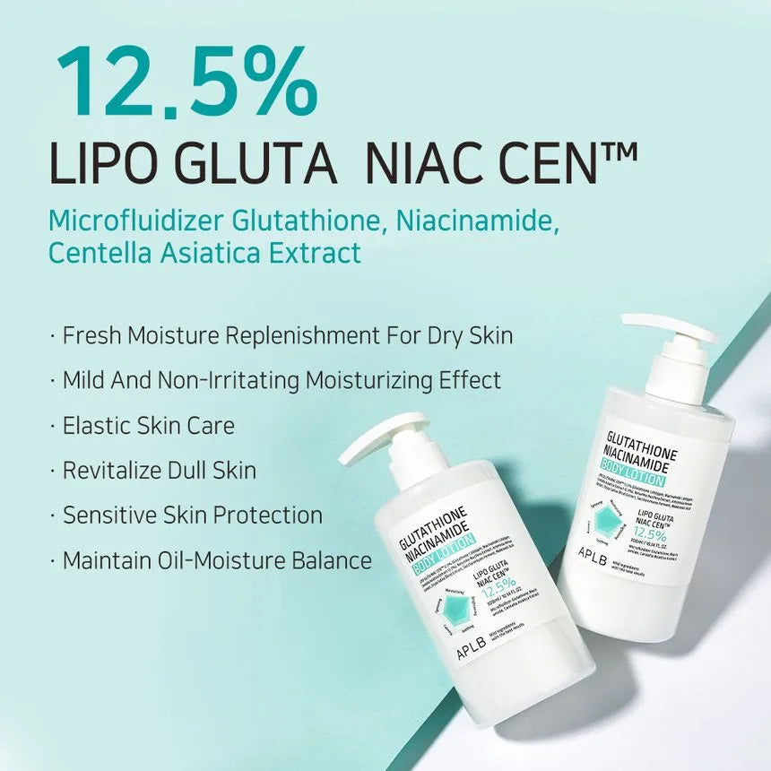 APLB Glutathione Niacinamide Body Lotion 300Ml